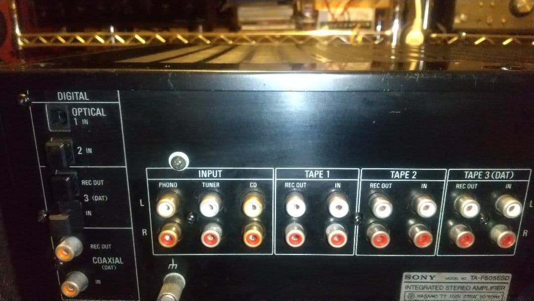 SONY TA-F505ESD デジタル入力再生対応ステレオアンプ メンテ済み