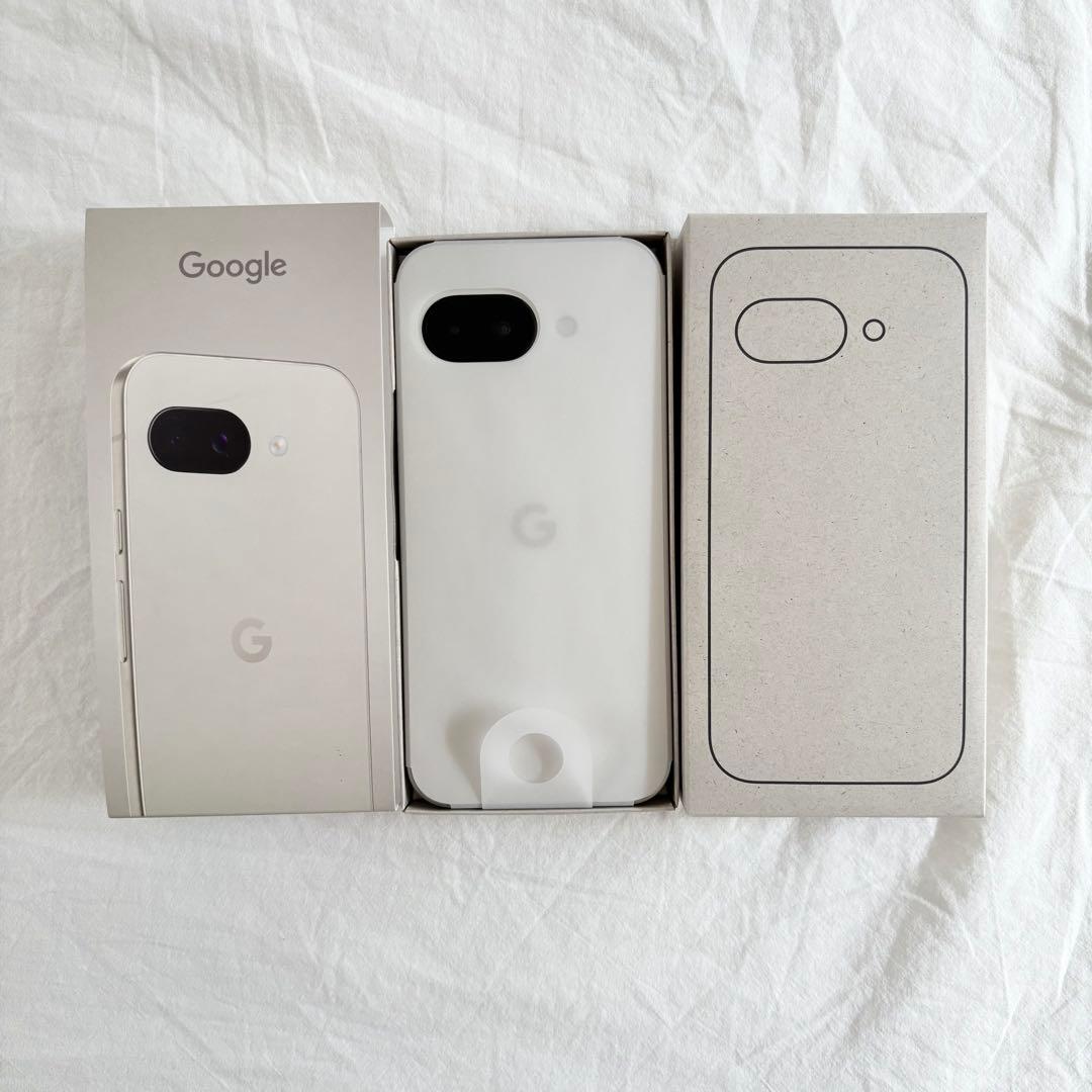 未使用★Google Pixel9a 128GB ポーリセンPorcelain白