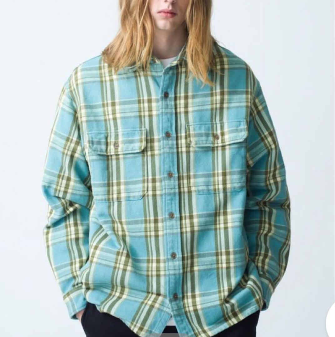 RHC ロンハーマン 25SS フランネル チェックシャツ M リトルリーグ