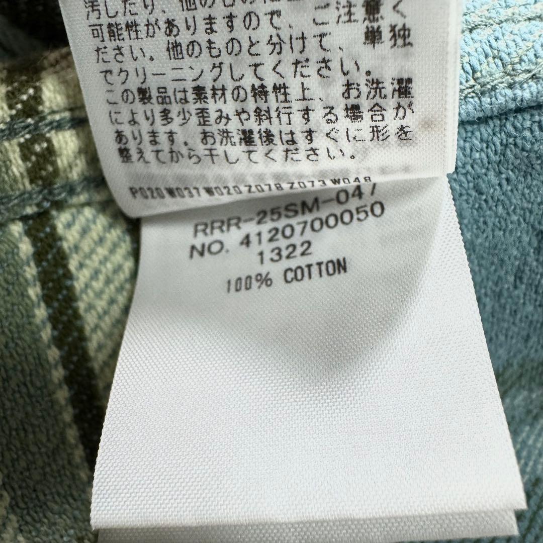 RHC ロンハーマン 25SS フランネル チェックシャツ M リトルリーグ