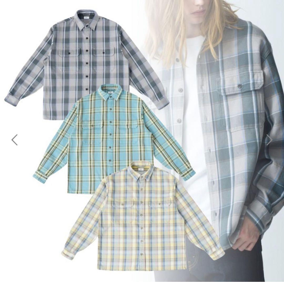 RHC ロンハーマン 25SS フランネル チェックシャツ M リトルリーグ