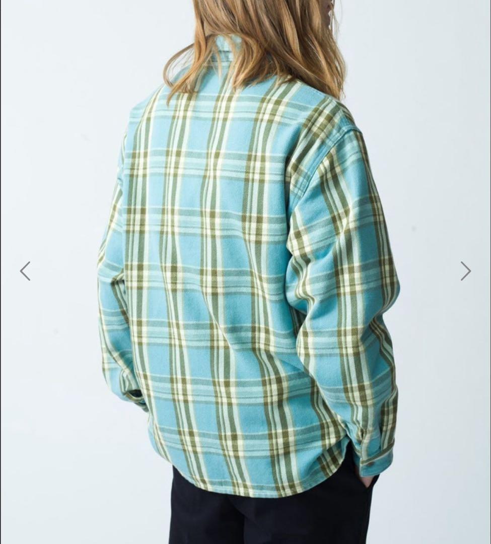 RHC ロンハーマン 25SS フランネル チェックシャツ M リトルリーグ