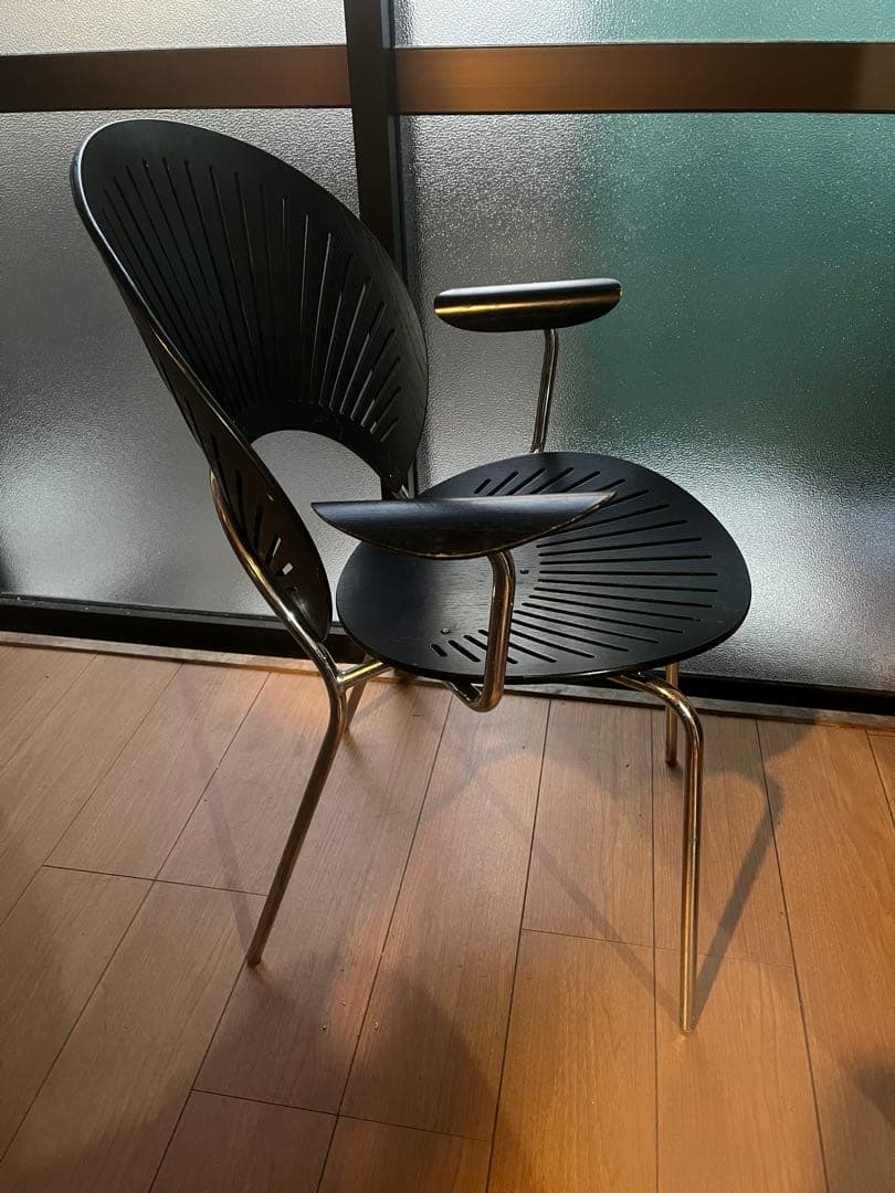 北欧　ビンテージ　デンマーク製　フレデリシア トリニダードチェア アーム付き①