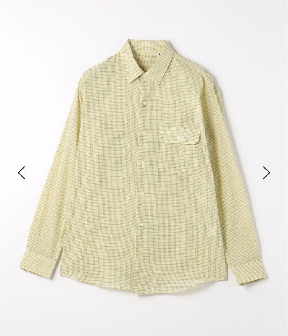 KAPTAIN SUNSHINE コットンガーゼ ピンチェックCPOシャツ