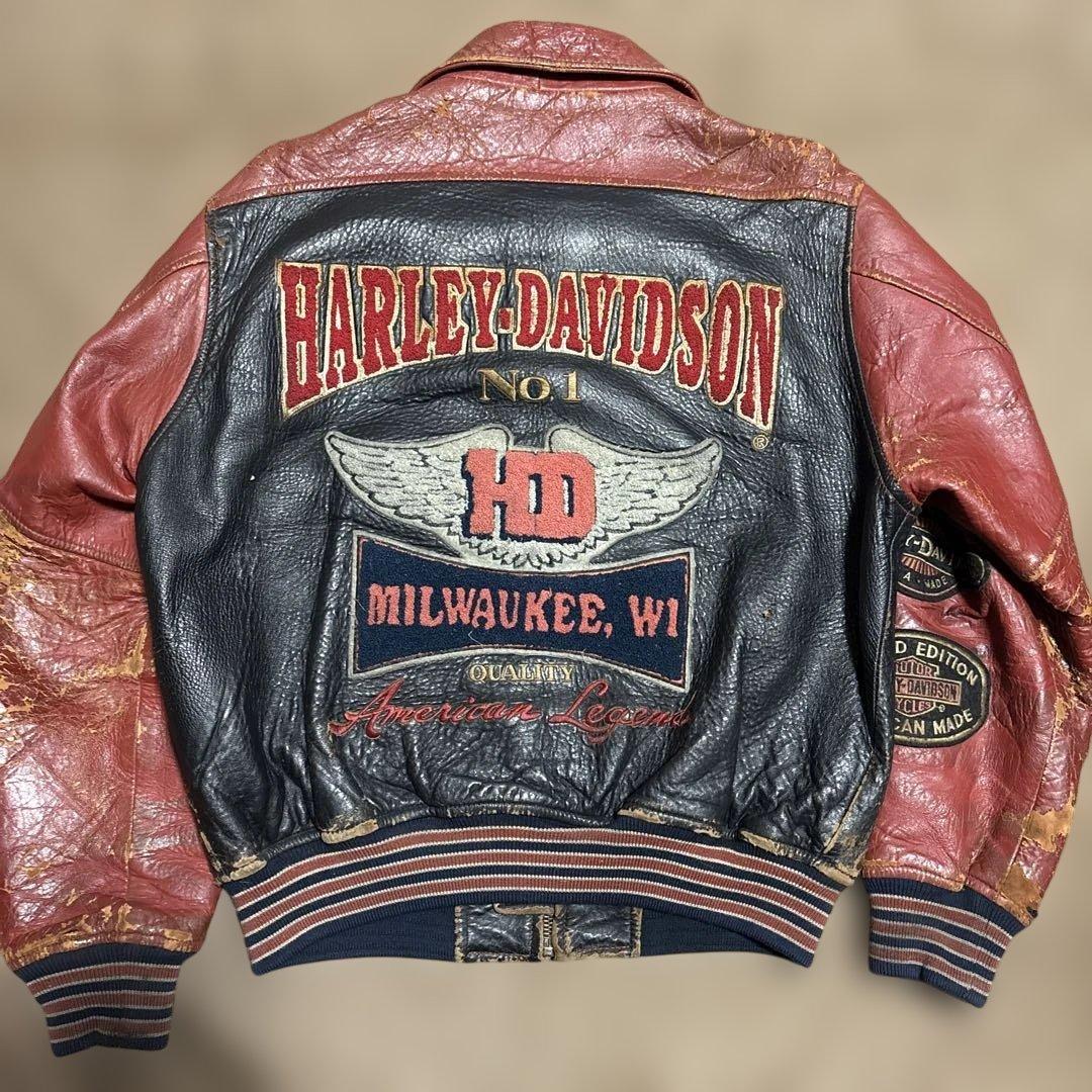 Mサイズ ハーレーダビッドソン　純正　レザージャケット