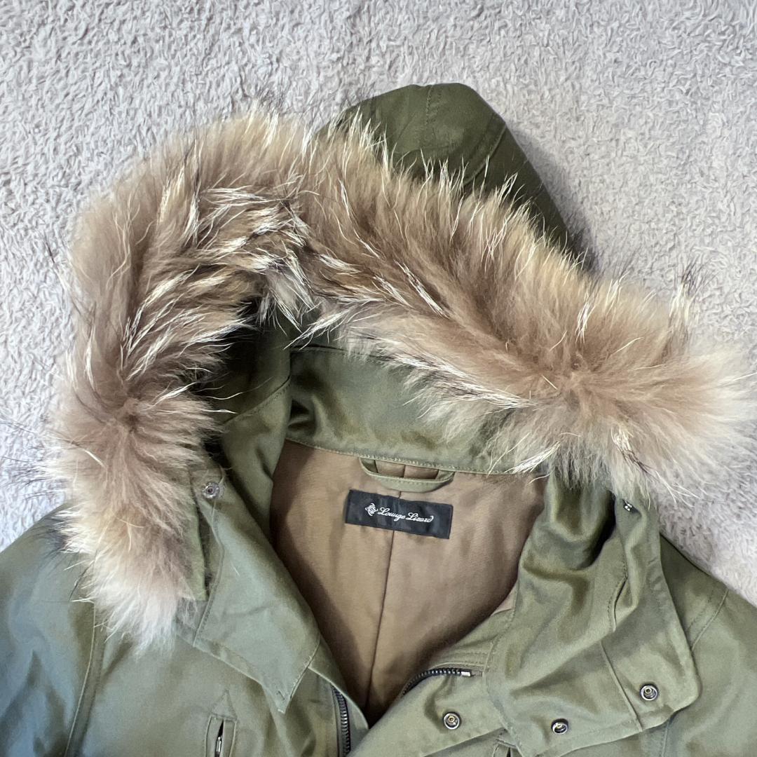 Lounge Lizard フード付きモッズコート　M SIZE