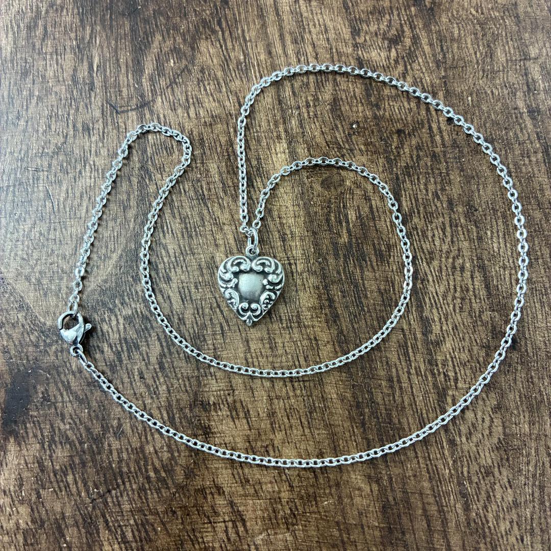 スウィートハートジュエリーWAVE 波 シルバー ヴィンテージネックレスNAVY