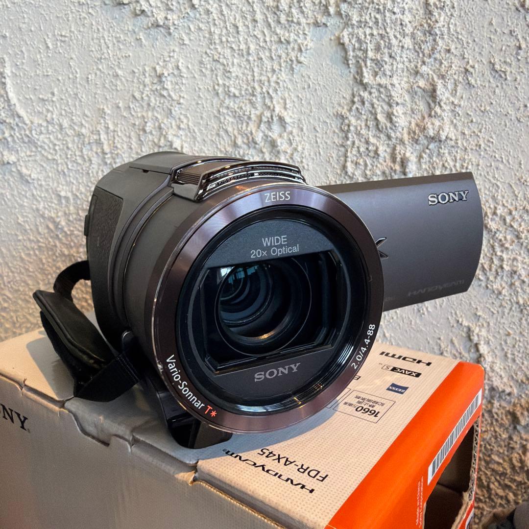 SONY FDR-AX45 4Kビデオカメラ　値引きしました