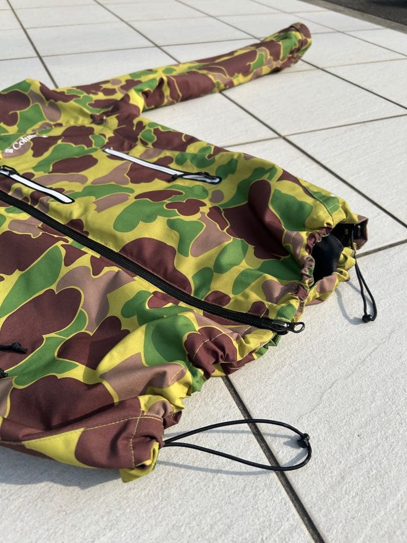 Columbia ✖️kinetics コラボ　カモフラージュ ナイロンジャケット