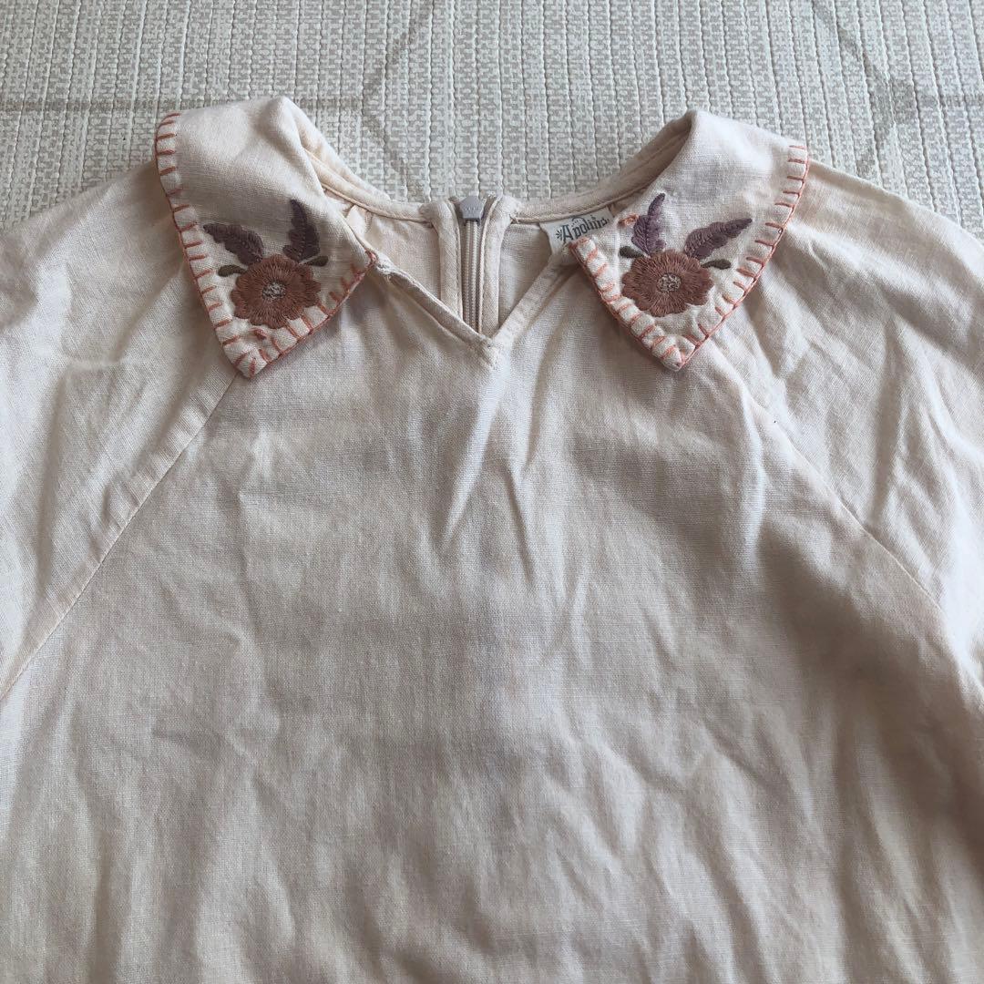 Apolina 花柄刺繍ワンピース　5-7