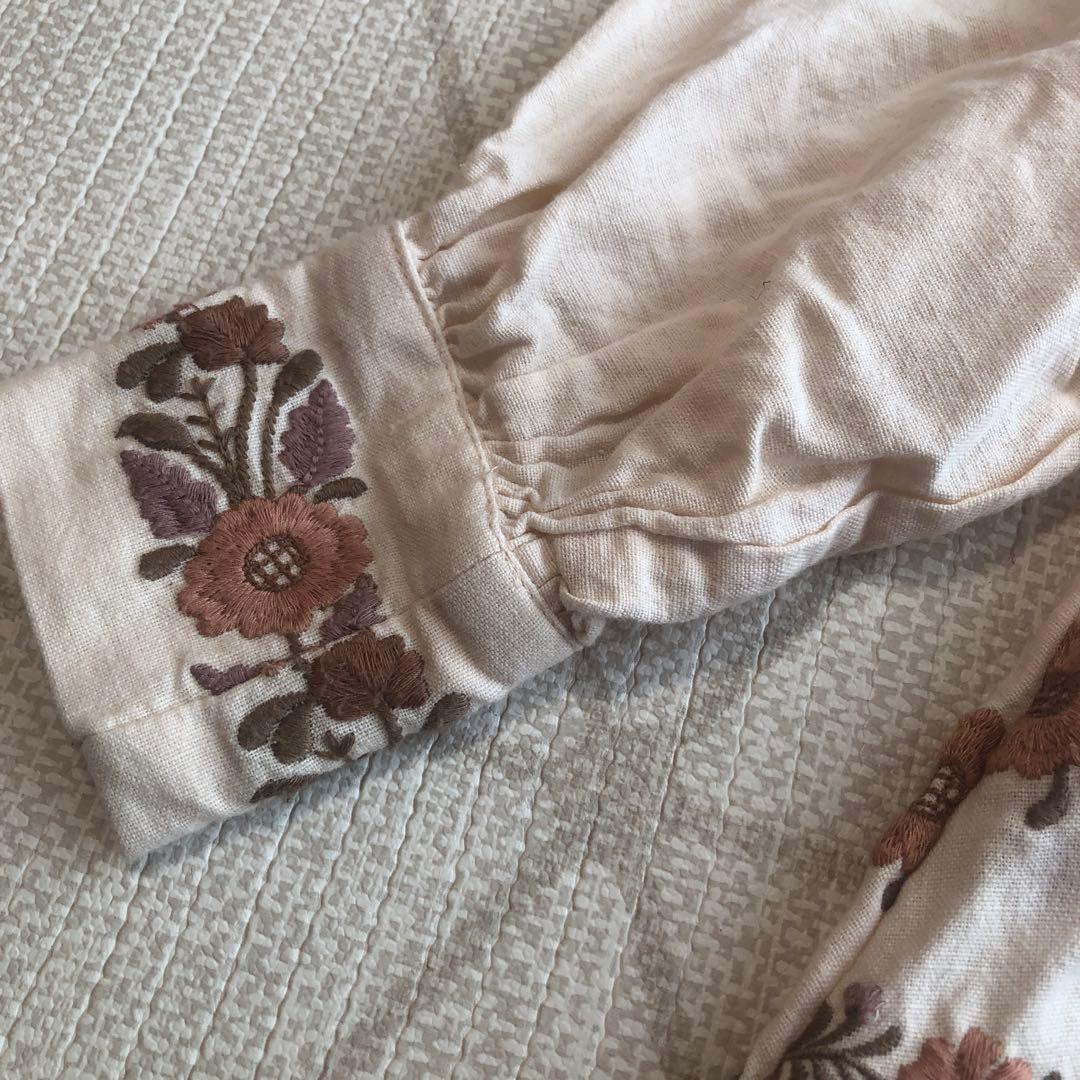 Apolina 花柄刺繍ワンピース　5-7