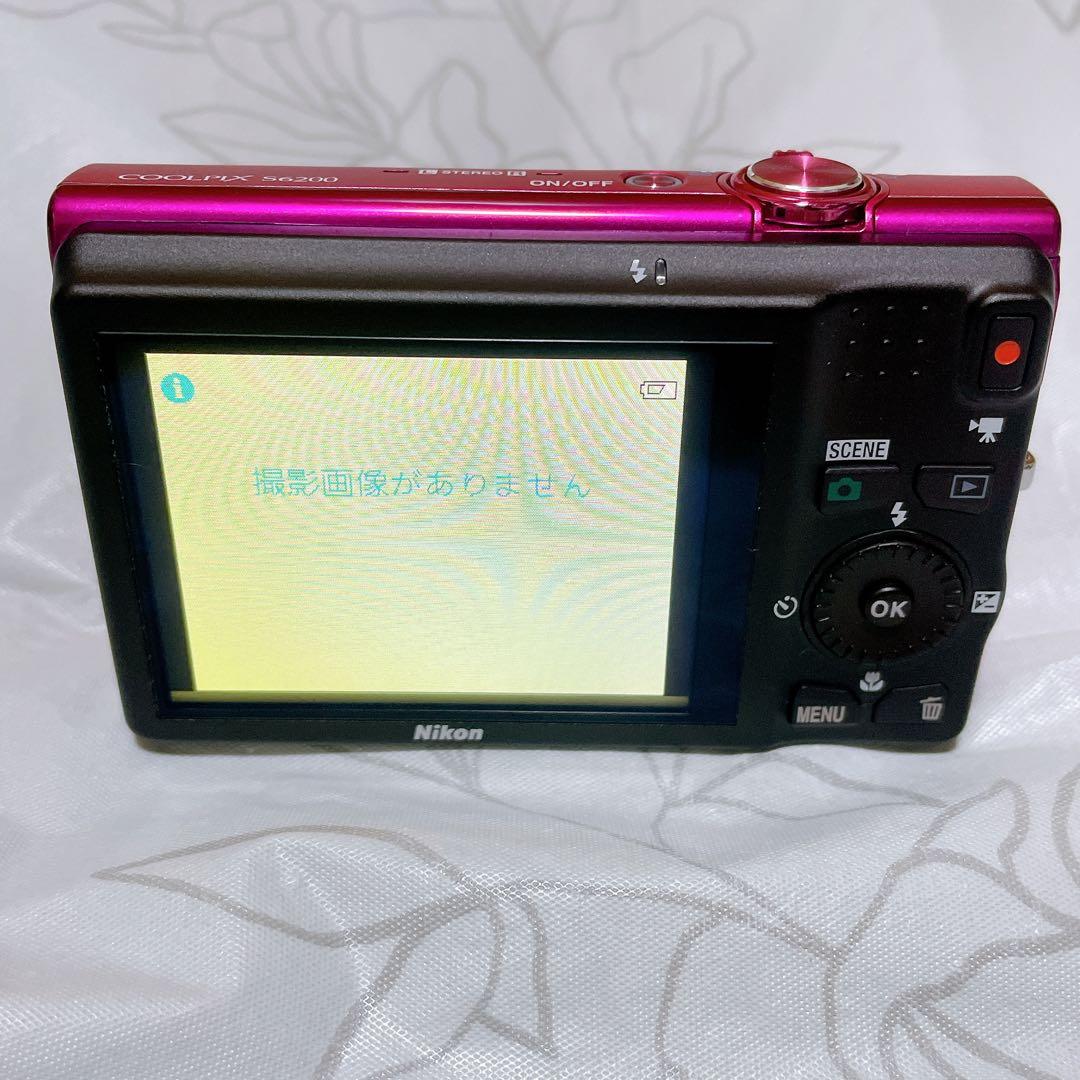 Nikon COOLPIX S6200 ピンク 動作不良あり