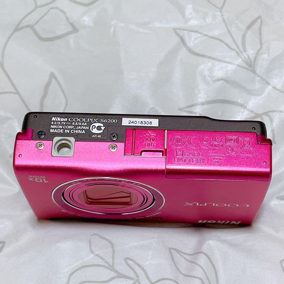 Nikon COOLPIX S6200 ピンク 動作不良あり