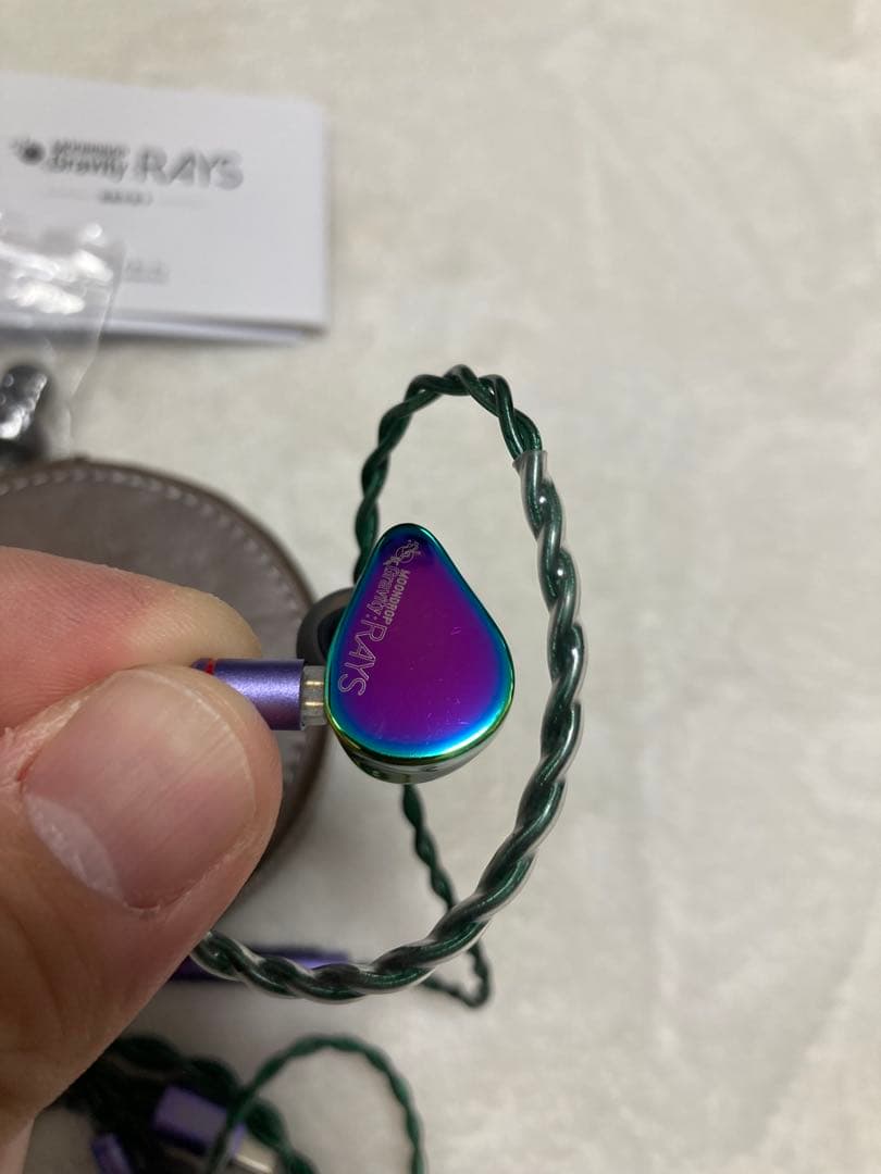 水月雨 Moondrop RAYS - 光束 ゲーミングイヤホン