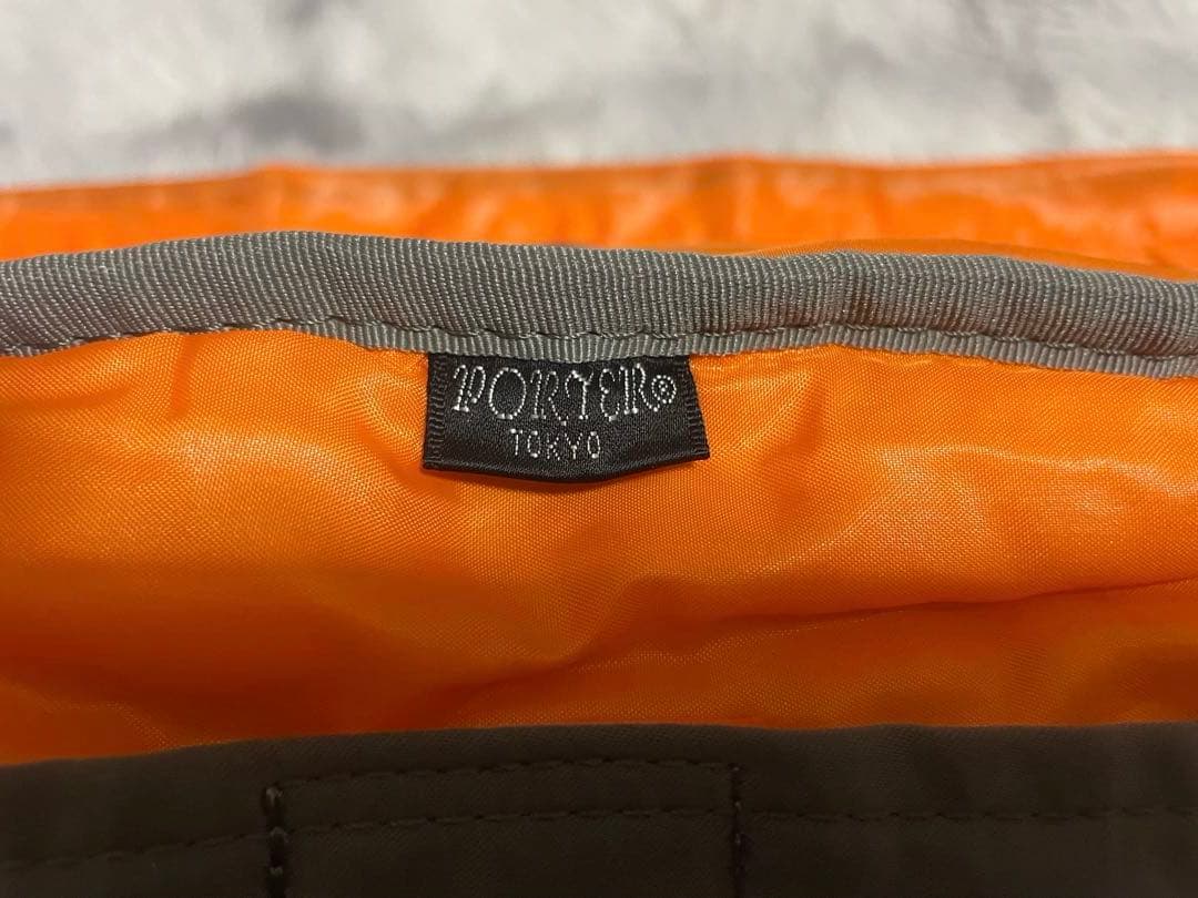【新品同様未使用級】PORTER タンカー ウエストバック 希少色シルバーグレー