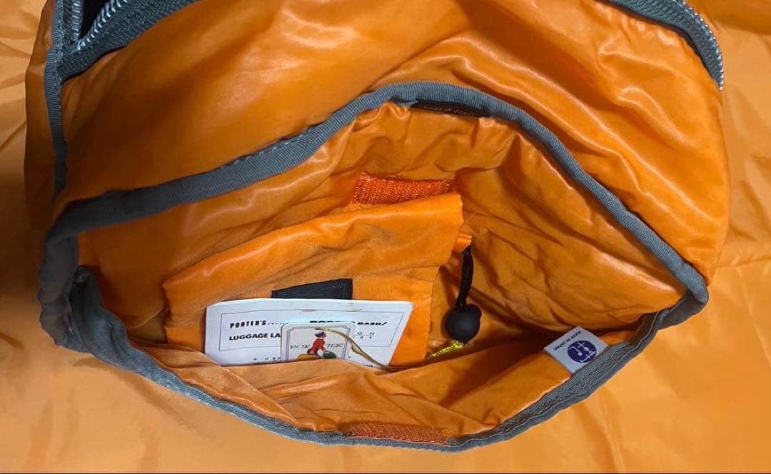 【新品同様未使用級】PORTER タンカー ウエストバック 希少色シルバーグレー