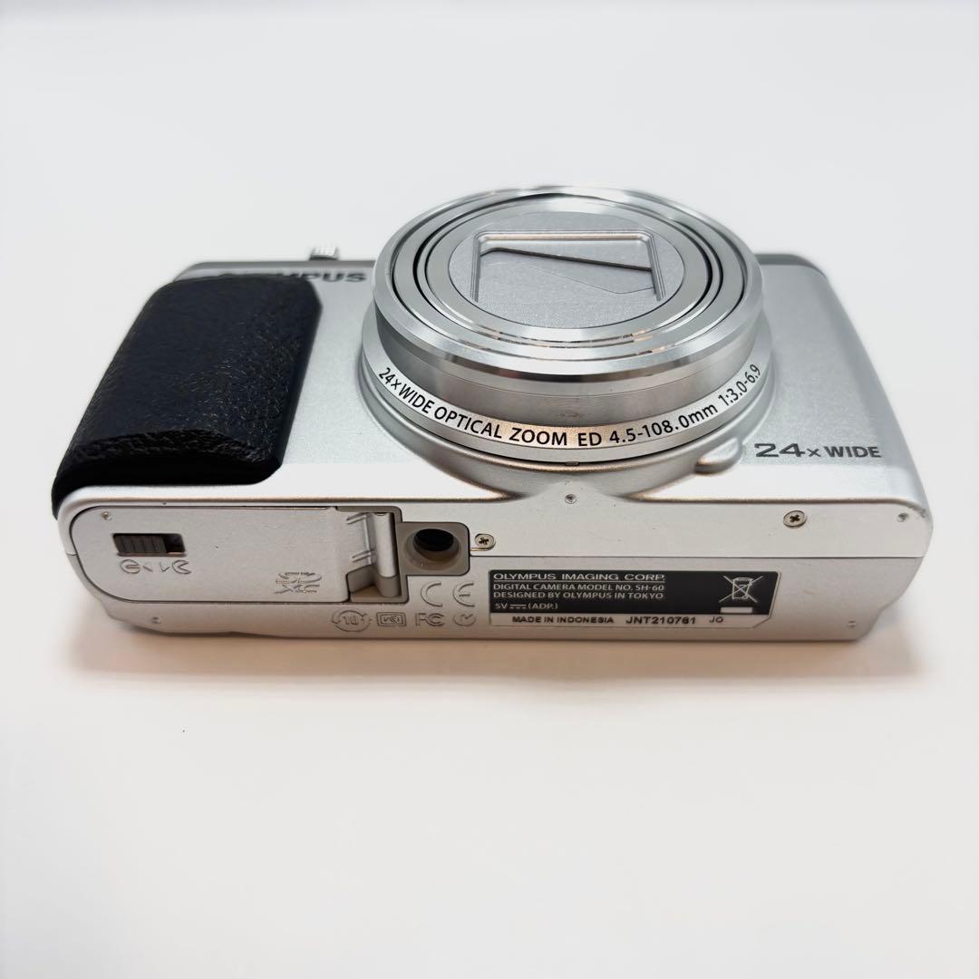 OLYMPUS SH-60 シルバー コンパクトデジタルカメラ