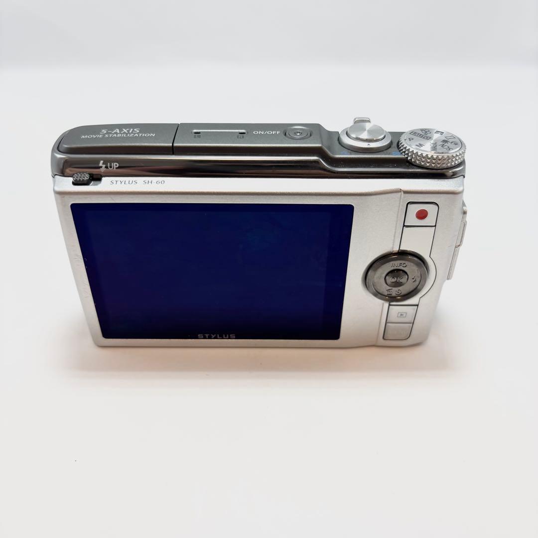 OLYMPUS SH-60 シルバー コンパクトデジタルカメラ