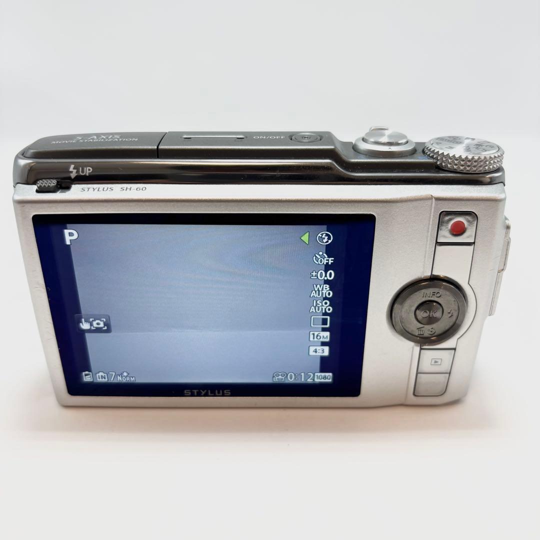 OLYMPUS SH-60 シルバー コンパクトデジタルカメラ