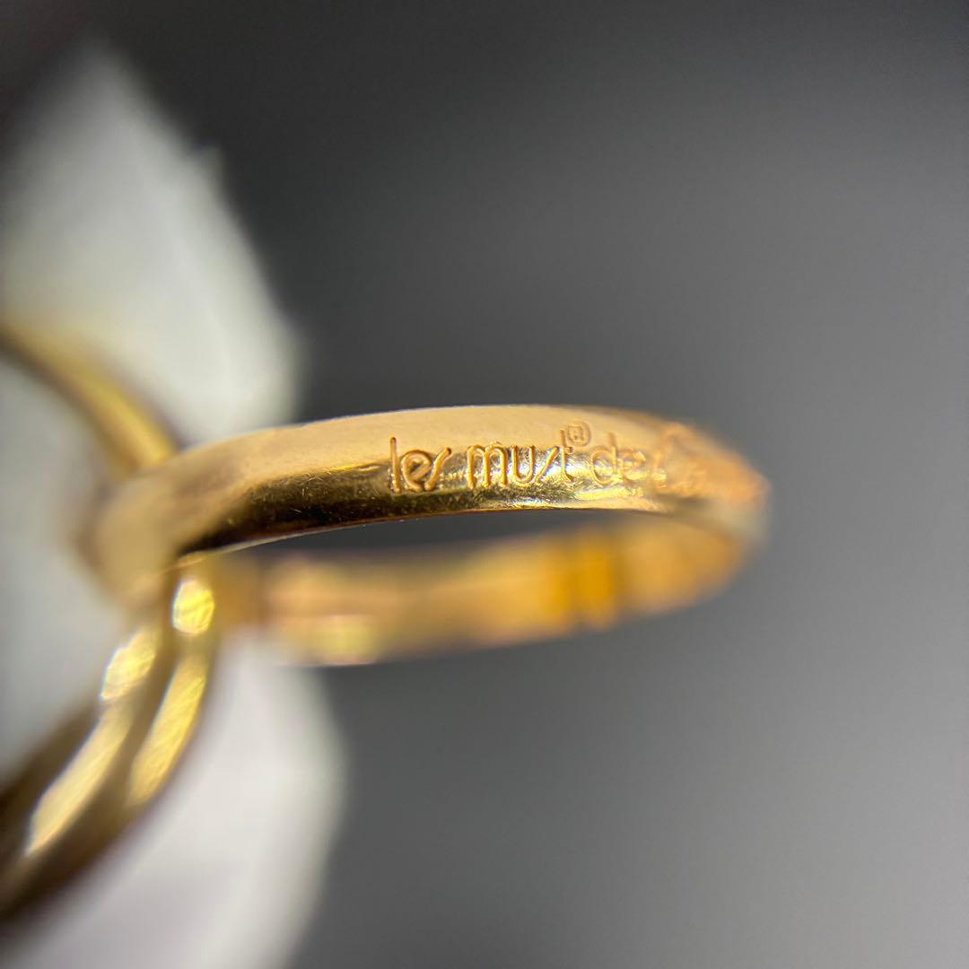 【希少】Cartier／カルティエ 5連 トリニティ 8.6g 750 51刻印