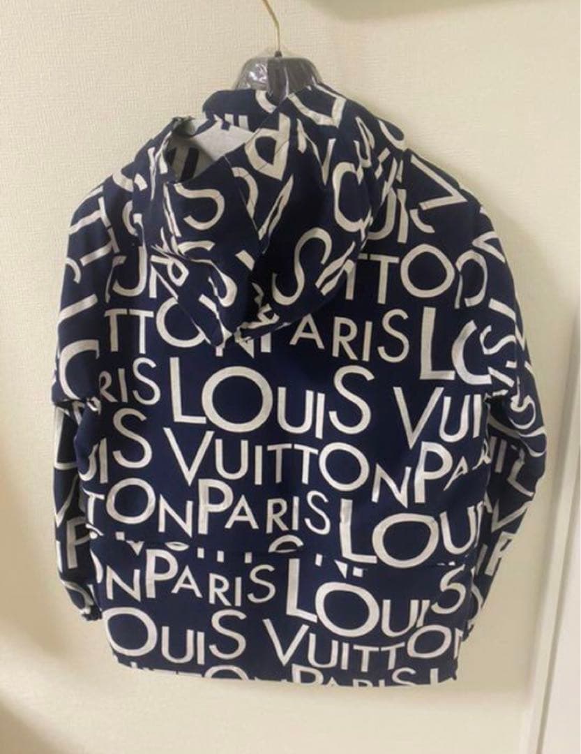 ルイヴィトン　パッカブルギャラクシー　ブルゾンパーカー　ネイビー　S〜Mサイズ