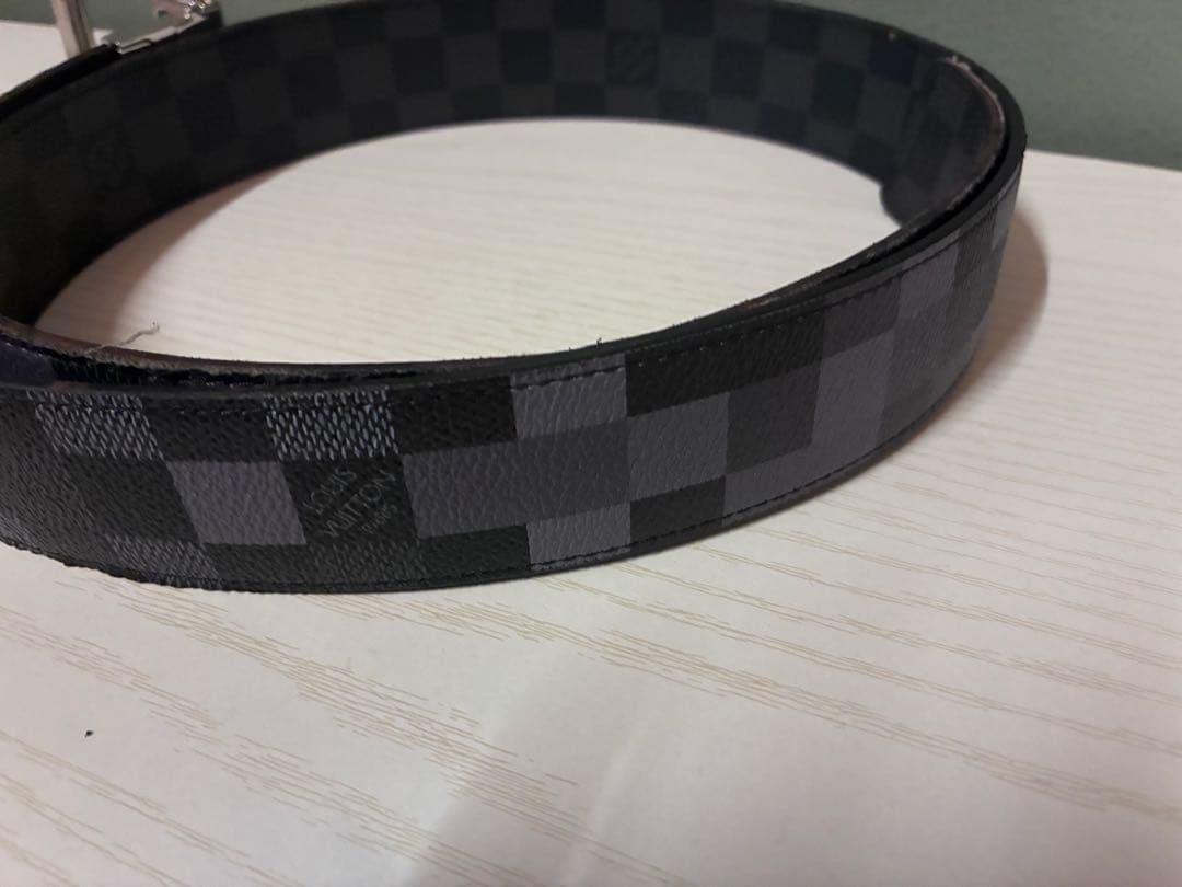 LOUIS VUITTON ダミエ ブラック ベルト