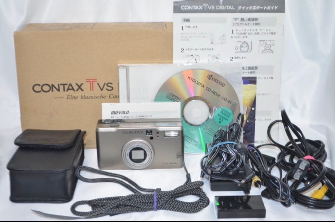 極美品！CONTAX コンタックス TVS DIGITAL 付属品満載♪