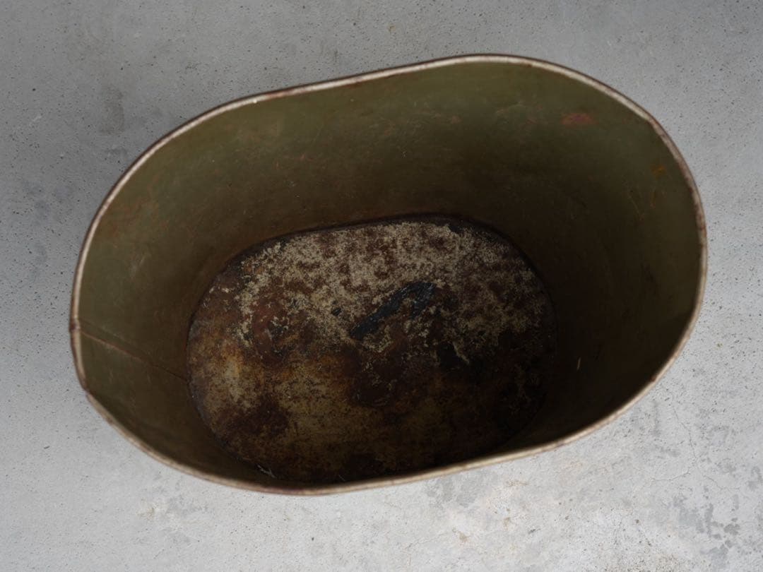 カレッジペナント　ダストボックス　ゴミ箱　ヴィンテージ アンティーク