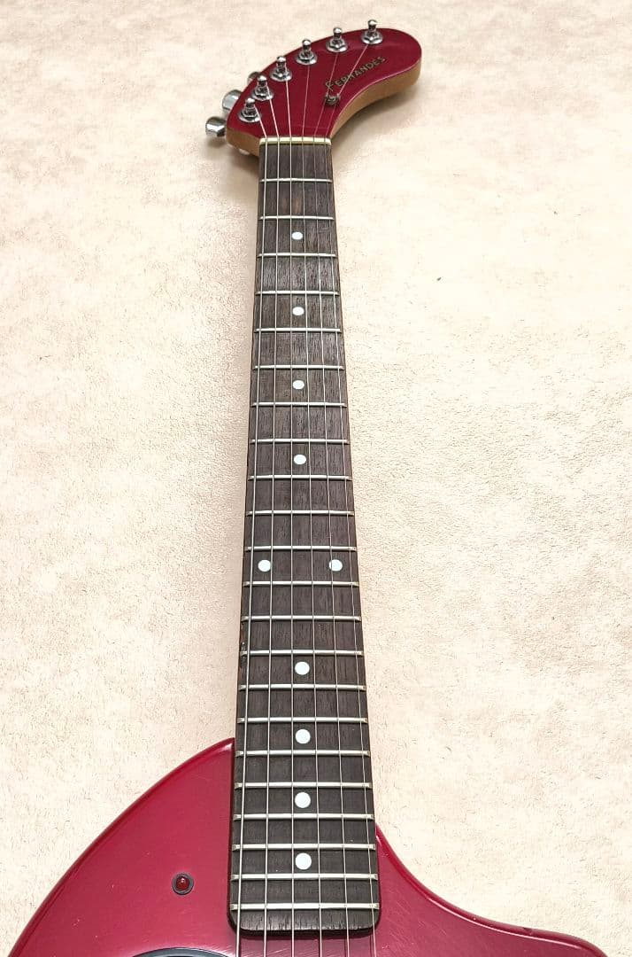 最終値下!【美品】ZO-3 レッド アンプ内蔵ミニギター ヘッドフォン端子付