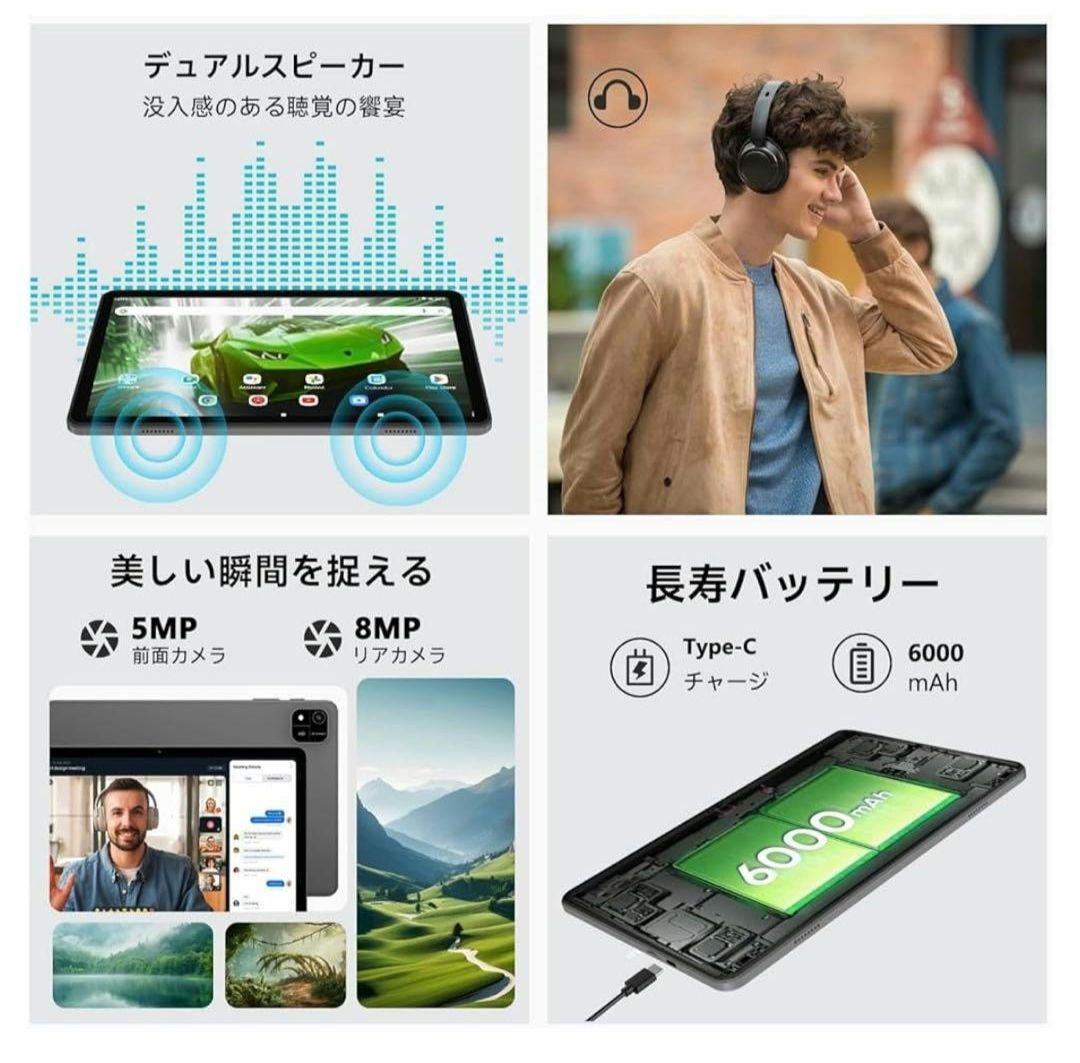 android16 タブレット Wi-Fiモデル 64GB 24GB
