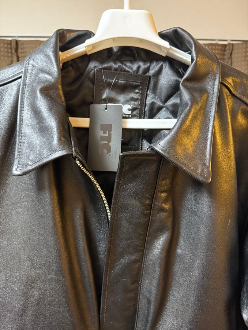 FTC LEATHER A-2 FLIGHT JACKET XLサイズ