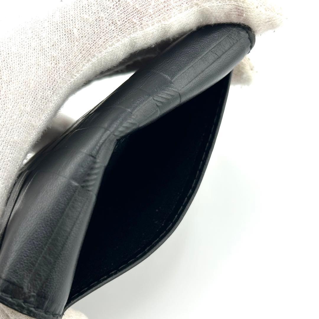 ✨極美品✨　バーバリーロンドン　名刺入れ　カードケース　エンボスチェック　レザー