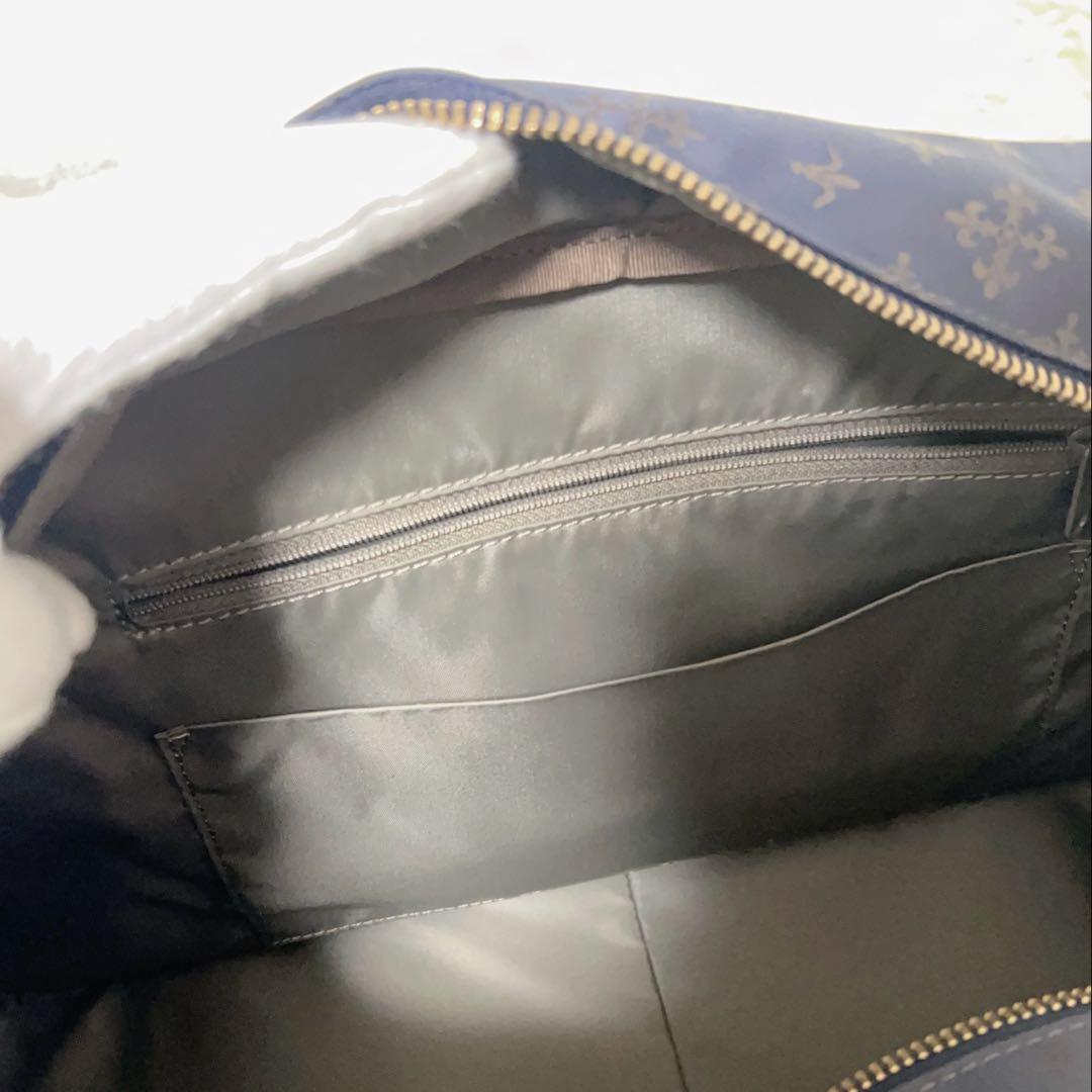 【極美品✨】russetラシット トラベルボストン キャリーオン可能　ネイビー