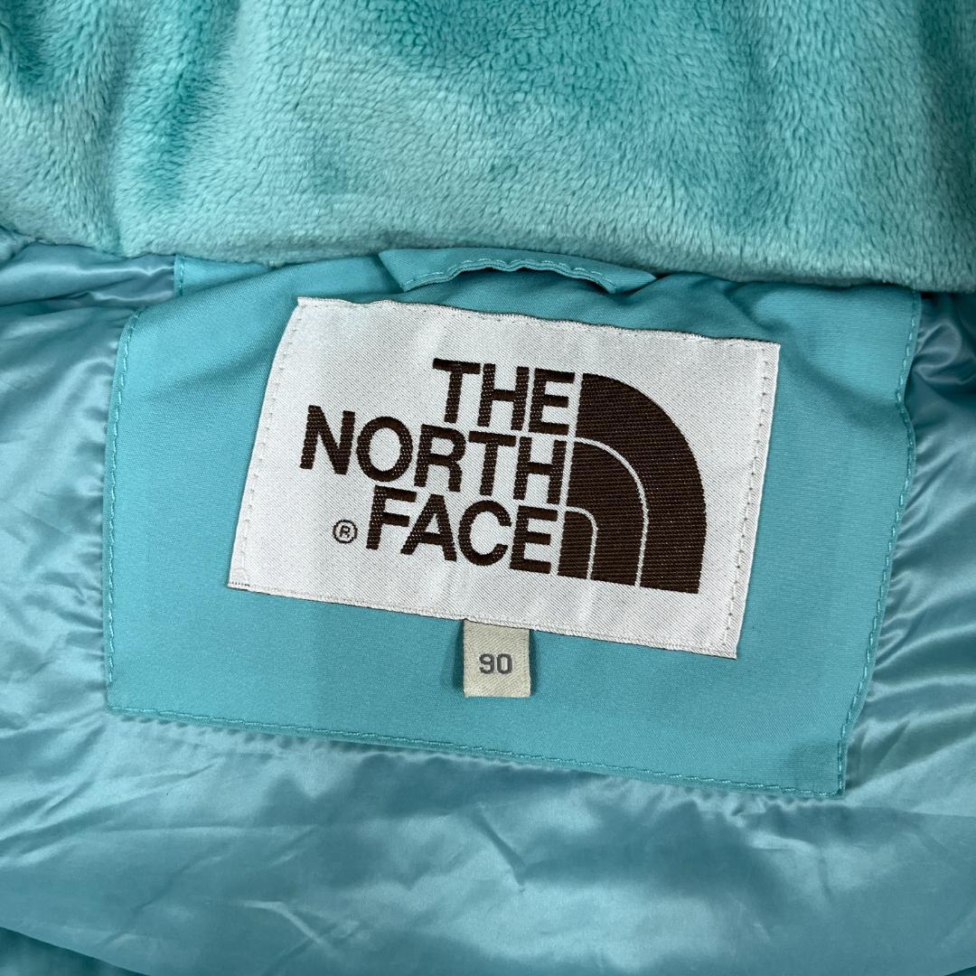 《良品》ザノースフェイス ロングダウン レディース ターコイズ 90（M）