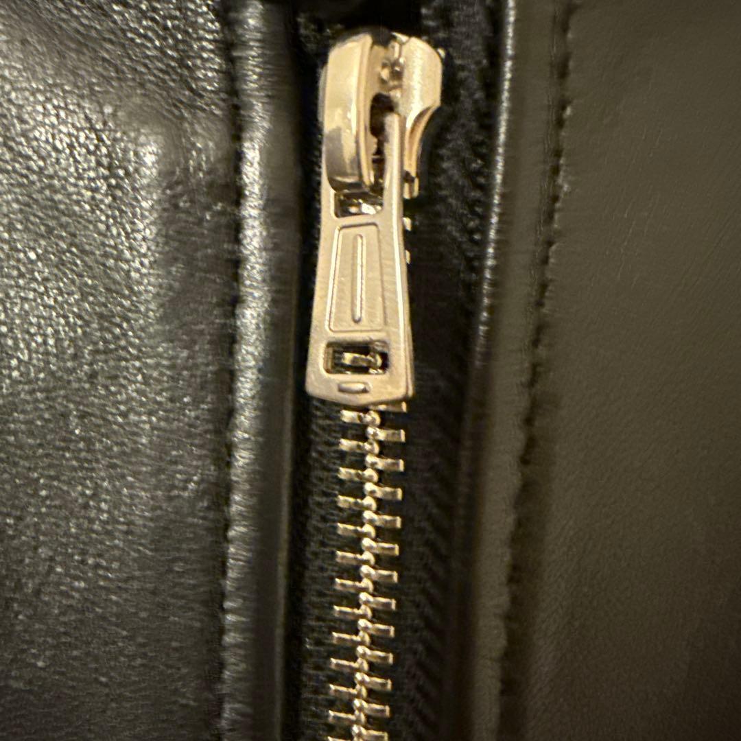 美品　SHIPS JETBLUE シングルライダースジャケット Lサイズ