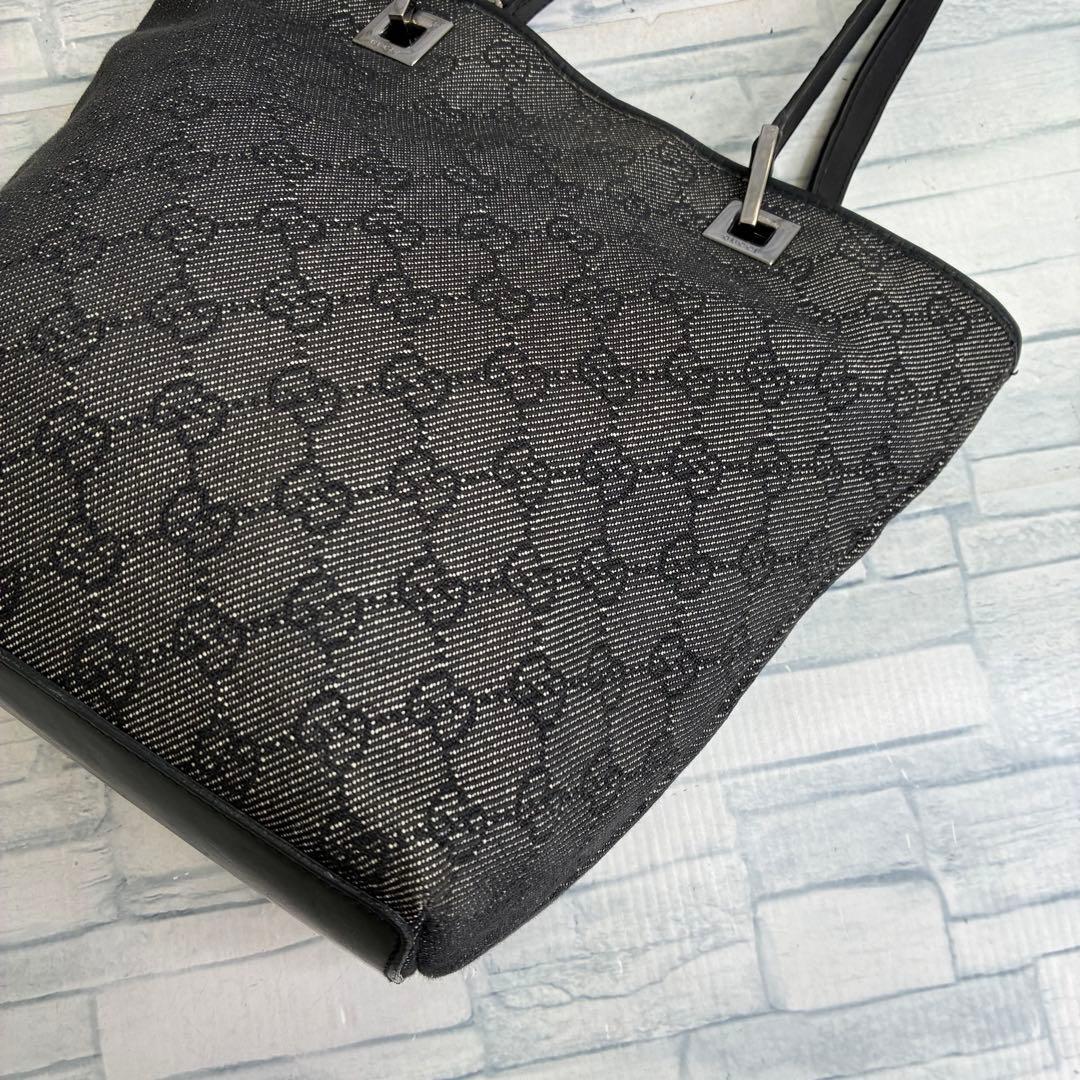 極美品　110 GUCCI グッチ　ハンドバッグ　GG柄　キャンバス　hr4