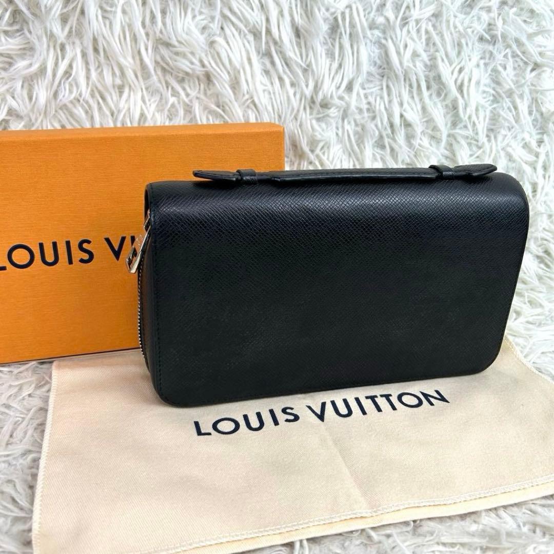 ✨極美品 ルイヴィトン ジッピーXL タイガ ブラック セカンドバッグ シルバー