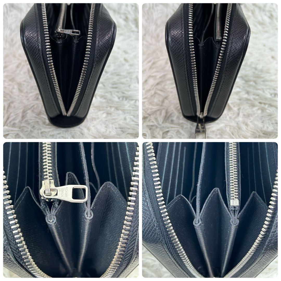 ✨極美品 ルイヴィトン ジッピーXL タイガ ブラック セカンドバッグ シルバー