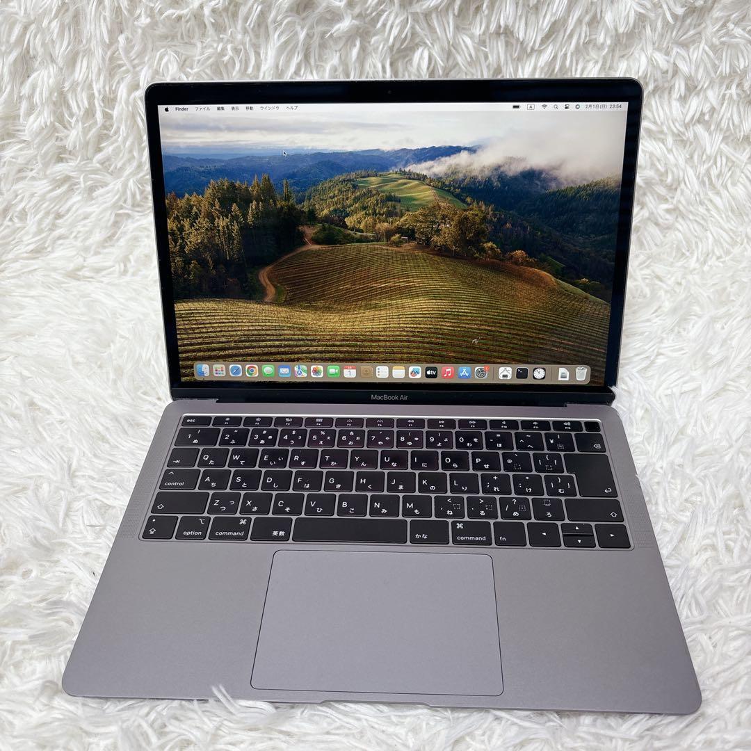 MacBook Air 13インチ 2019 スペースグレイ 箱 充電器付き