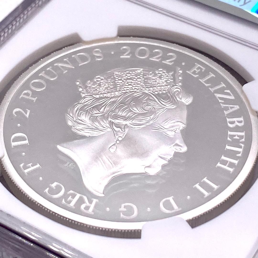 希少！都市景観！2022 イギリス 銀貨 NGC PF70UC FDOI
