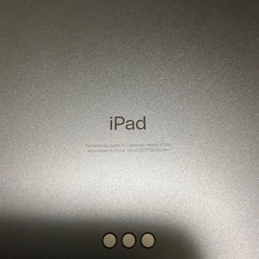 【ジャンク品】iPad Air 第4世代（A2316）スペースグレイ 電源NG