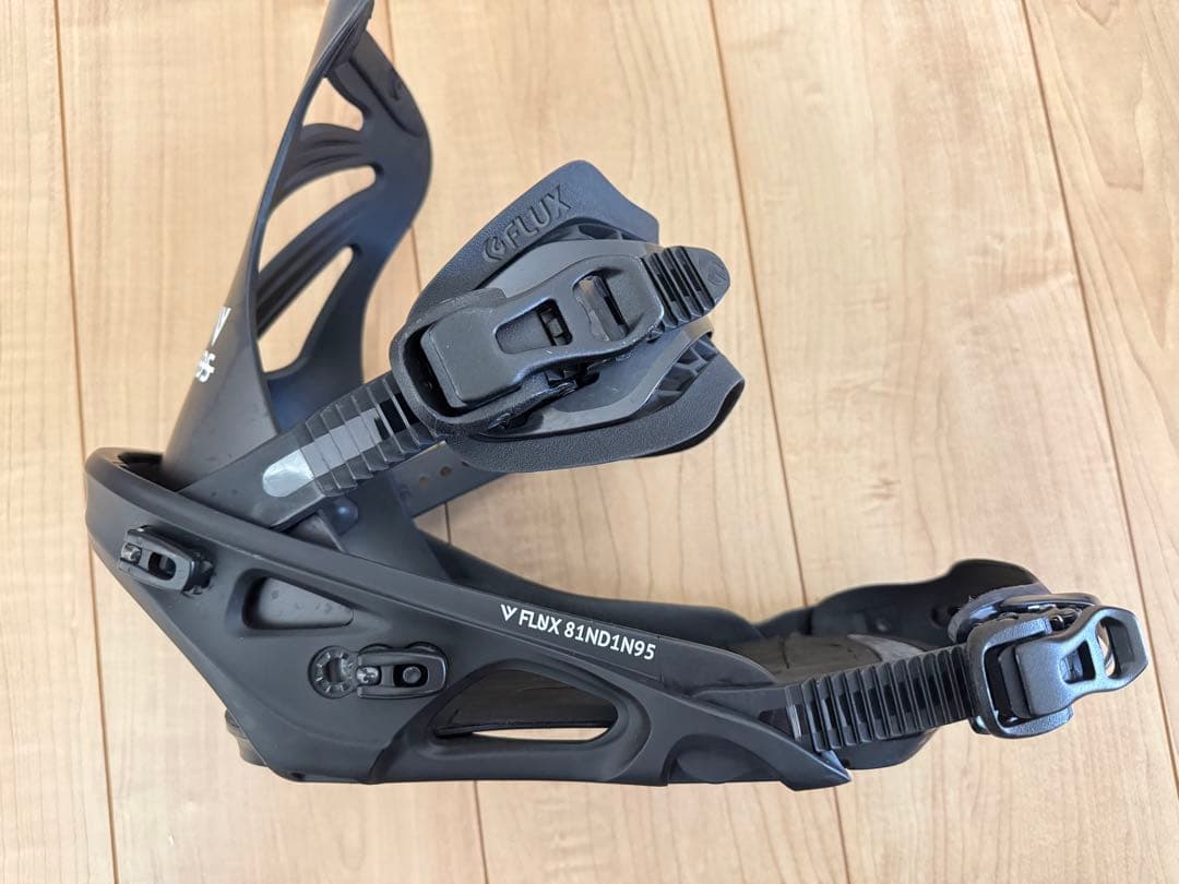 【美品】FLUX DS スノーボードビンディング ブラック