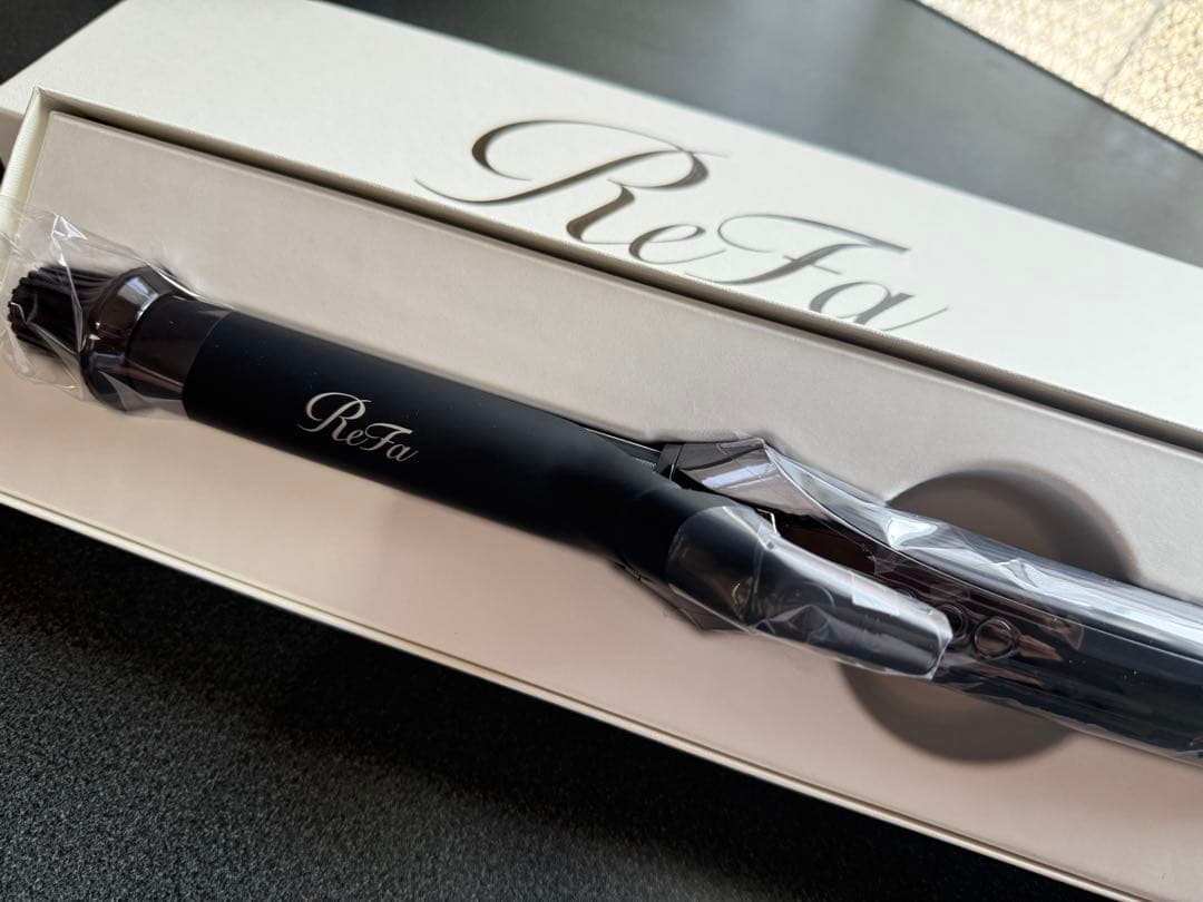 新品未使用 MTG ReFa リファ カールアイロン プロ　ブラック 32mm