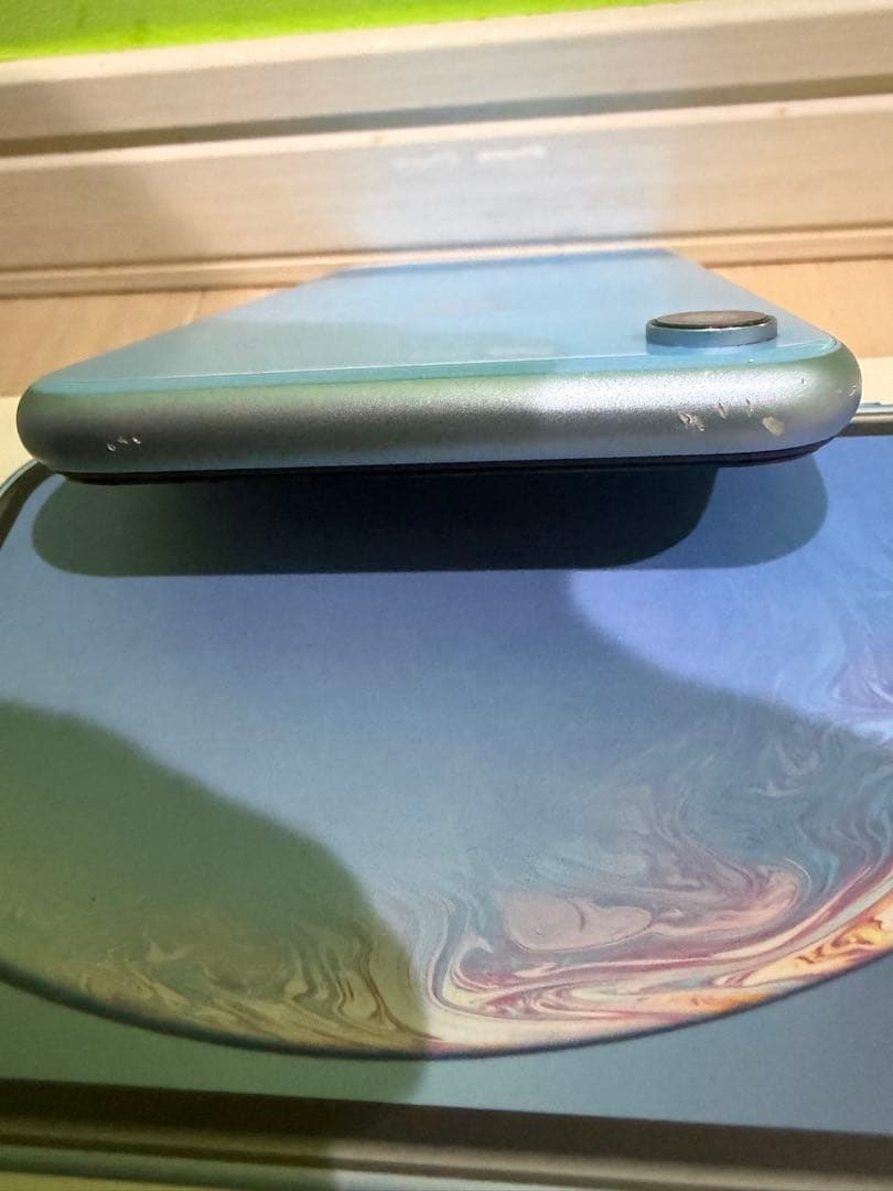 Apple iPhone XR 本体 ブルー 64GB