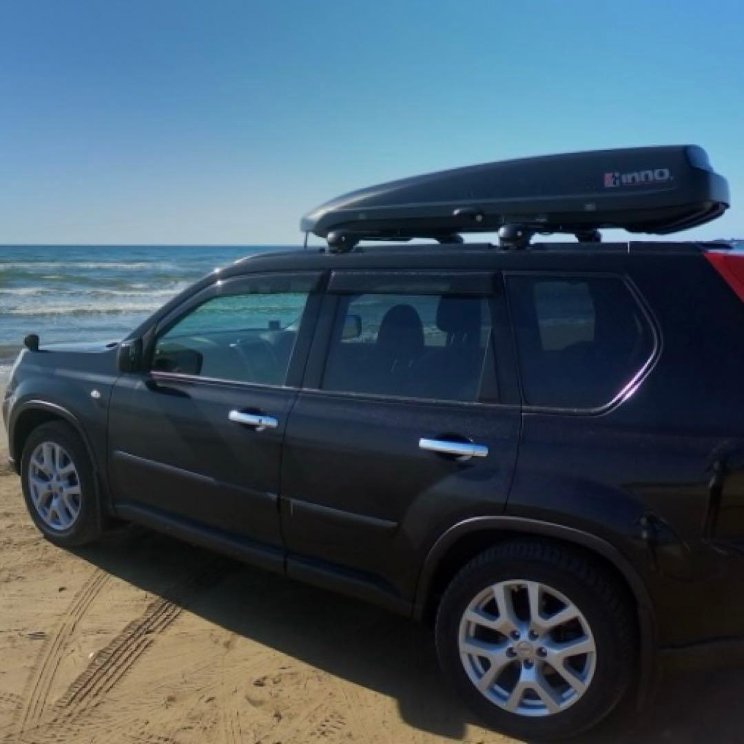 【愛知県】inno ルーフボックス ベース(クランプセット) シャドウ124