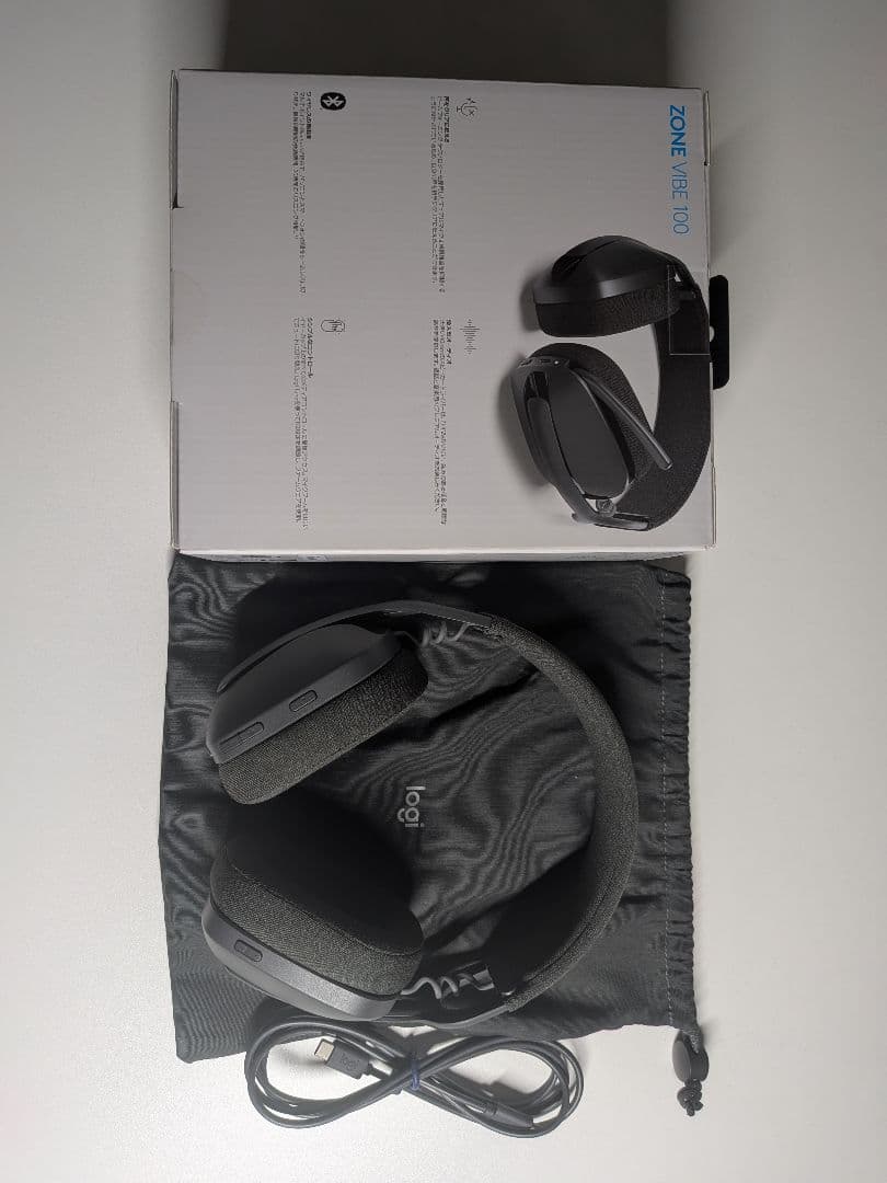 Logicool ZONE VIBE 100 ワイヤレスヘッドセット