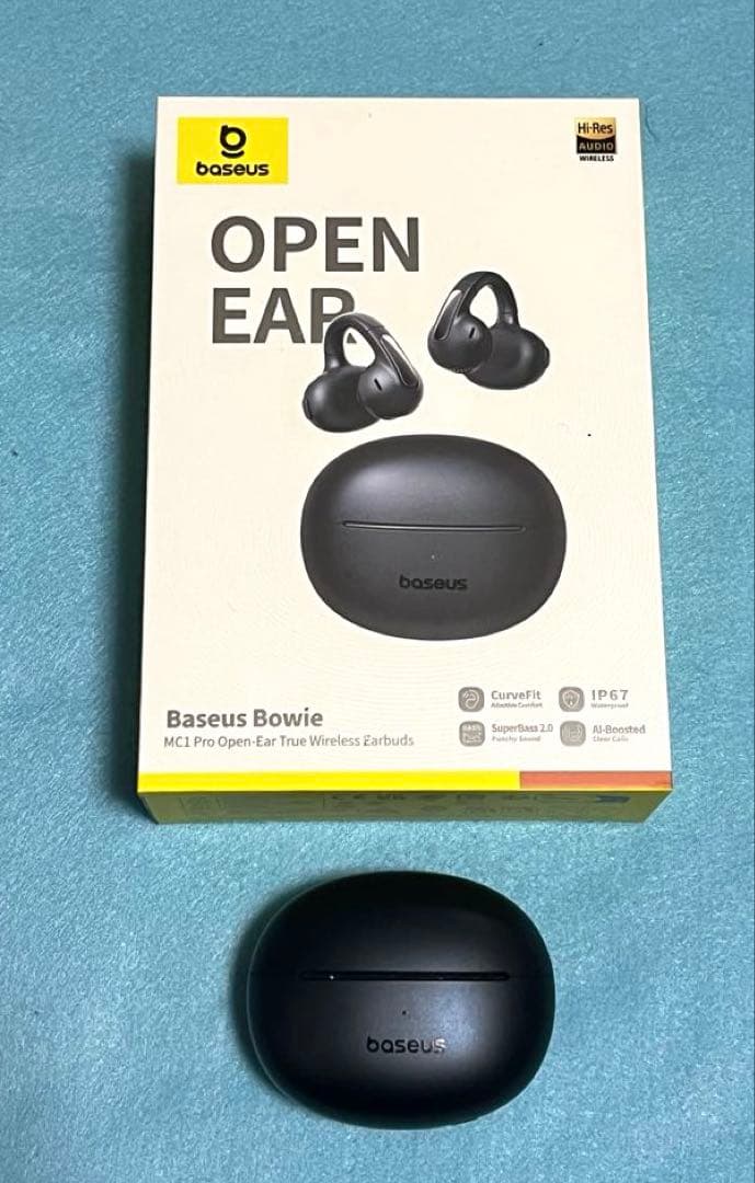 Baseus Bowie MC1 Pro イヤーカフ型ワイヤレスイヤホン