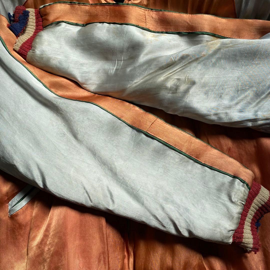 ビッグサイズ 50’s Souvenir Jacket 日本地図 鷹