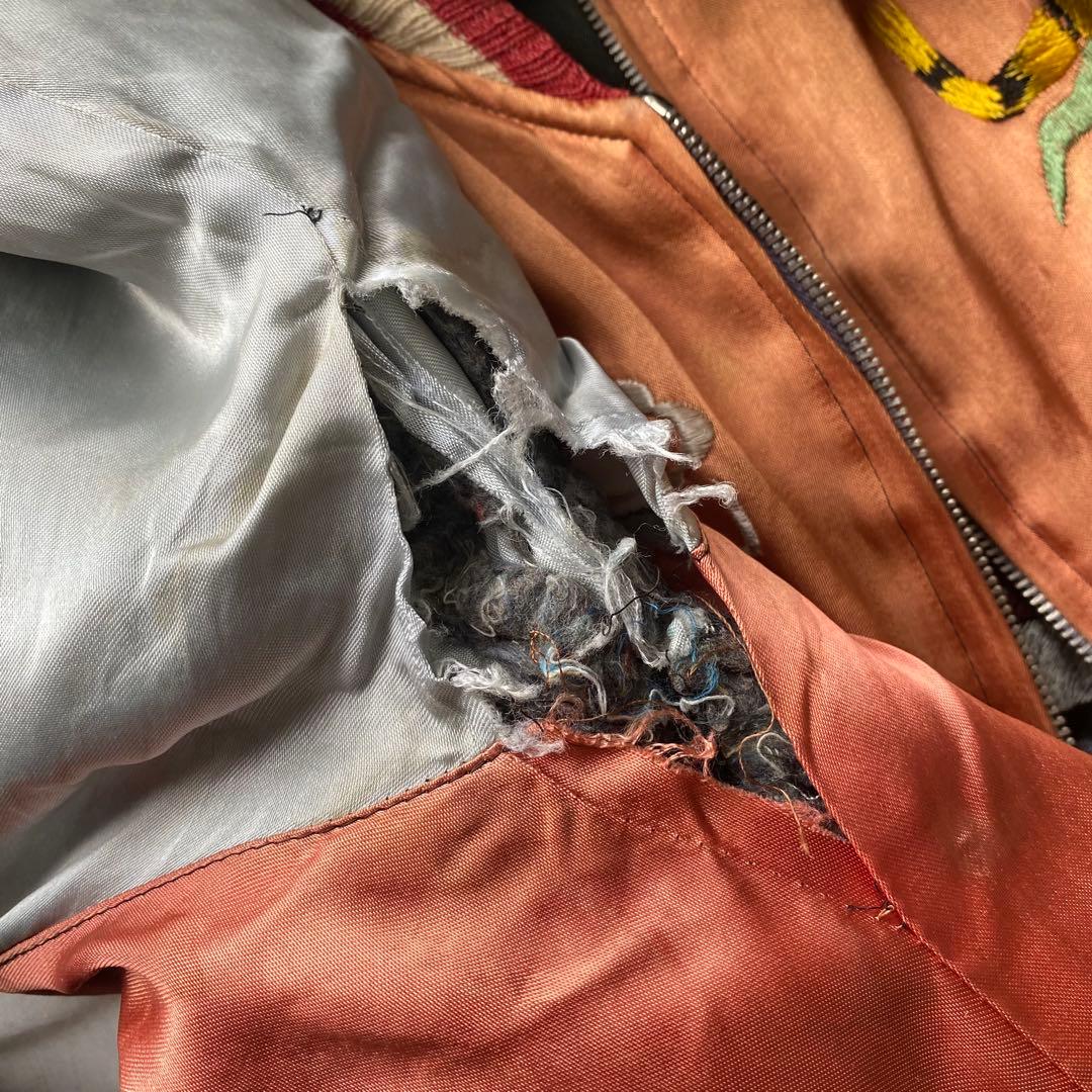 ビッグサイズ 50’s Souvenir Jacket 日本地図 鷹