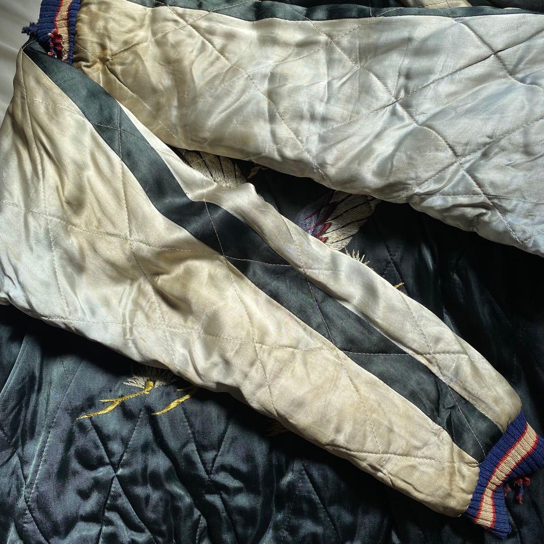 ビッグサイズ 50’s Souvenir Jacket 日本地図 鷹